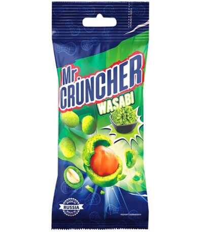 Арахис в хрустящей корочке со вкусом Васаби Mr. Cruncher 60 г