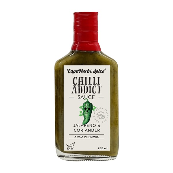 Cape Herb & Spice Соус чили «Халапеньо и кориандр» 200 мл Cape Herb & Spice Соус чили «Халапеньо и кориандр» 200 мл