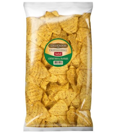 Чипсы кукурузные Начос Delicados Оригинальные 500 г