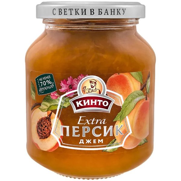 Джем Персик «Кинто» 400 г