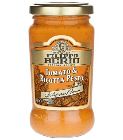 Filippo Berio Соус песто с томатами и сыром рикотта 190 г