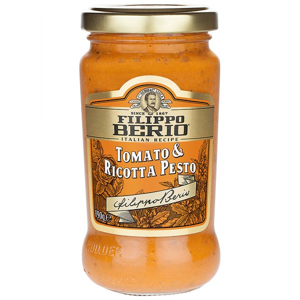Filippo Berio Соус песто с томатами и сыром рикотта 190 г