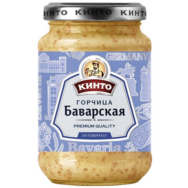 Горчица Баварская «Октоберфест» «Кинто» 170 мл