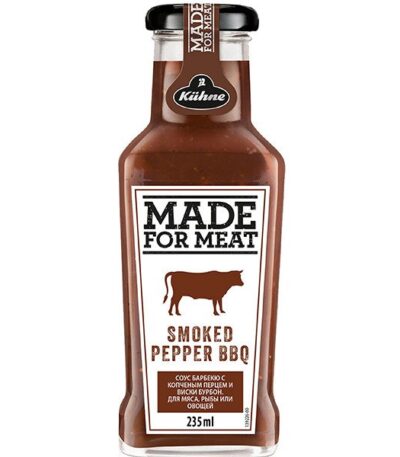 Kuhne Соус «Made for Meat» томатный барбекю с копченым перцем 235 мл