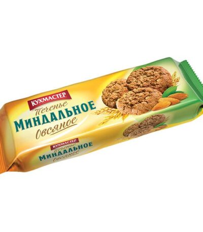 Кухмастер Печенье «Миндальное овсяное 270 г
