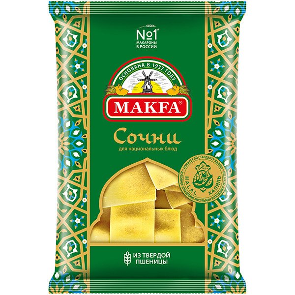 Макароны Makfa Сочни для национальных блюд (серия «Восточная») 300 г