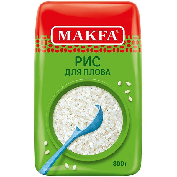 Makfa Рис шлифованный для плова 800 г Makfa Рис шлифованный для плова 800 г
