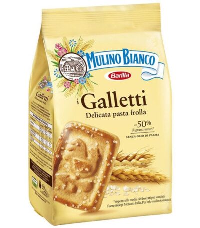 Печенье Mulino Bianco Galletti (сахарное «Галлетти») 350 г