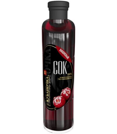 Сок вишнёвый «Кубаночка» 0,75 л