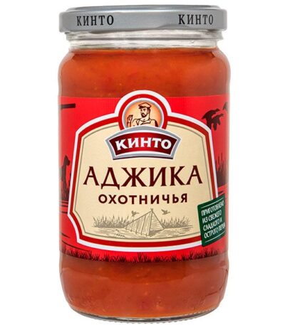 Соус перечный «Аджика Охотничья» Кинто 360 г