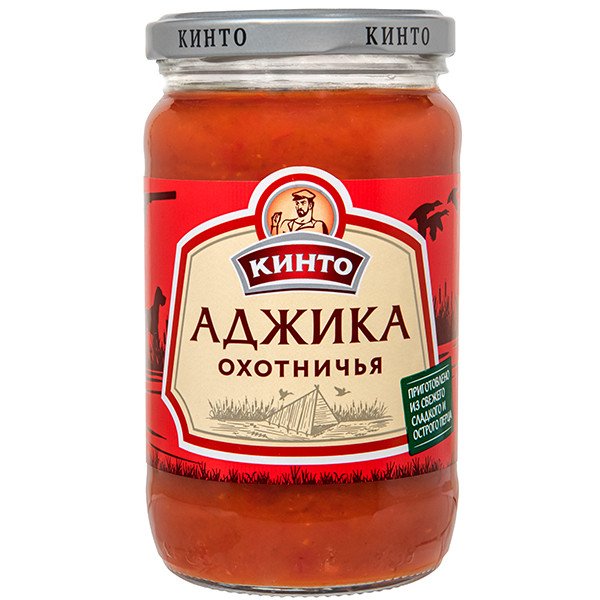 Соус перечный «Аджика Охотничья» Кинто 360 г