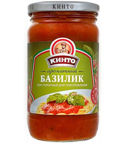 Соус томатный «Ароматный базилик» «Кинто» 350 г