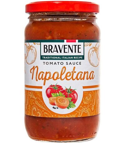 Bravente Соус томатный «Наполетана» с овощами 360 г