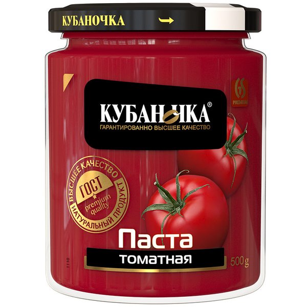 Томатная паста «Кубаночка» 25% 500 г Томатная паста «Кубаночка» 25% 500 г