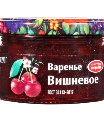 Валдайский погребок варенье Вишневое 290 г