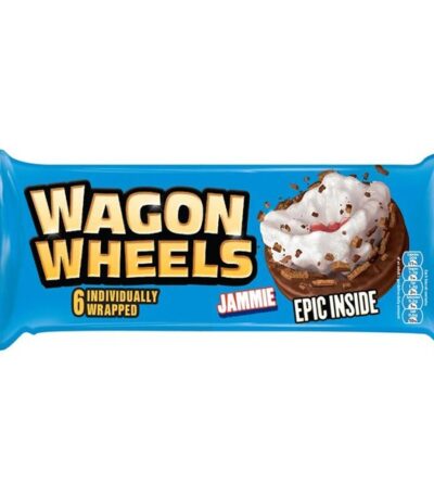 Wagon Wheels Печенье с суфле и джемом в глазури с ароматом шоколада 228 г