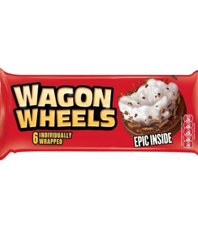Wagon Wheels Печенье с суфле в глазури с ароматом шоколада 220 г