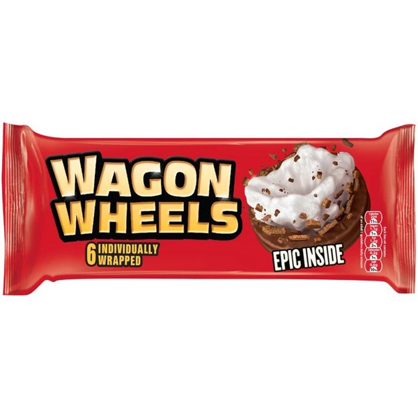 Wagon Wheels Печенье с суфле в глазури с ароматом шоколада 220 г